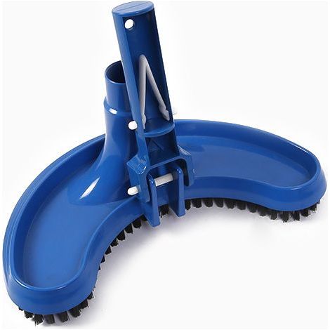 Swimming Pool Vacuum Head, Curved Suction Cleaning Accessory, Half Moon Curved Swimming Pool Vacuum Cleaner (1/5)