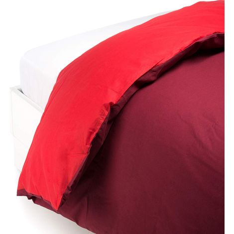 Parure de lit 4 pièces en 100% coton Housse Couette Douce et Elégante, Lavable et Facile d’Entretien Housse de Couette 200x200 et Autres Tailles (1/3)