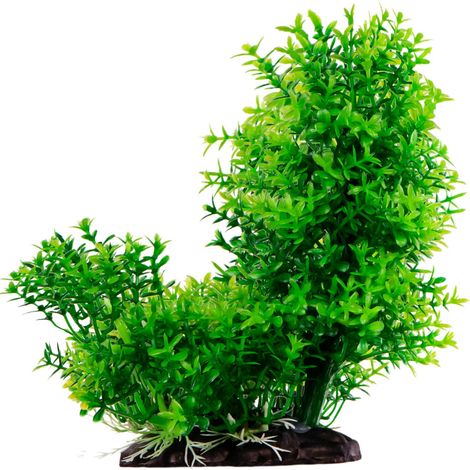 Pianta artificiale, cespuglio verde, decorazione per acquario, decorazione per acquario (1/5)