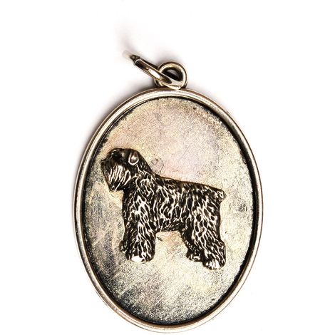 Bouvier des Flandres – Hundehalskette, Anhänger für Hundemama, einzigartiger Schmuck von Art-Dog (1/5)