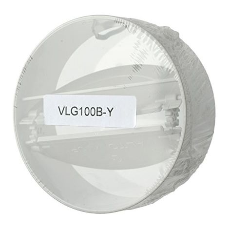 La Ventilazione VLG100B-Y VLG100B Vanne Papillon Anti-Retour en ABS avec Joint compense pour tuyaux de 100 a 110 mm de diametre, Blanc,  100 mm (1/4)