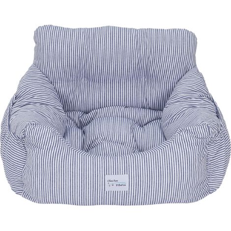Stripe Travel Pet Bed with Pockets,50cm (1/5)