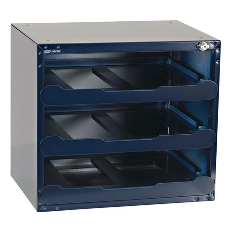 raaco SafeBox 80 Tragerahmen für Sortimentskasten (B x H x T) 451 x 403 x 330 mm Anzahl Fächer: 3 (1/3)