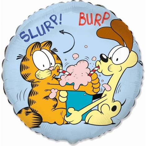 Ballon en aluminium Chat GARFIELD, décoration de fête d'anniversaire féerique et comique, 45 cm (1/2)