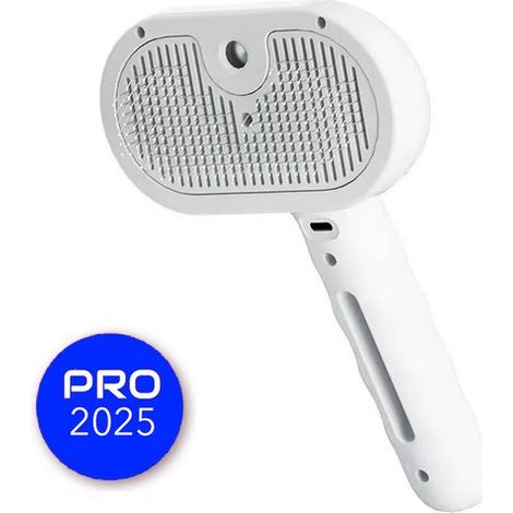 Brosse à vapeur pour chien et chat – Nettoyage et démêlage en profondeur – Accessoire de toilettage pratique (1/4)