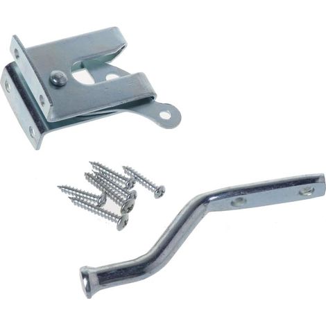 en acier galvanisé pour serrure de porte de grange (1/4)