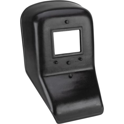 Máscara protectora para soldadura con visera de 90x110 mm