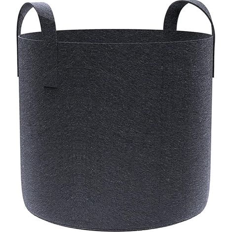 2 sacs de culture noirs non tissés pour pommes de terre et (1/5)