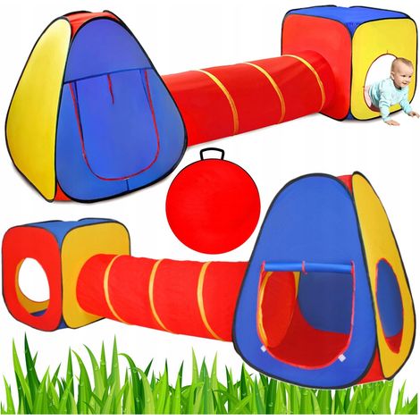 [5] TENDA A TUNNEL IGLO PER BAMBINI 3 IN 1 DA GIARDINO U277 (1/5)