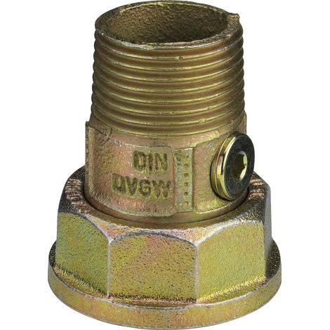 Raccord de compteur de gaz G2337 en fonte malléable R1