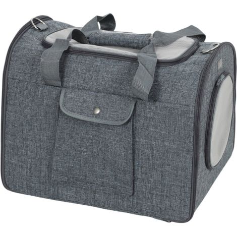 Portable Soft-Sided Cat Carrier Bag,Foldable Pet Carrier with Shoulder Strap and Removable Mat for Pets up to 10kg (1/5)