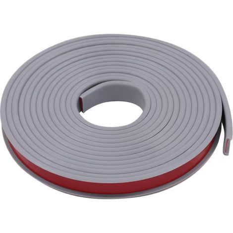 Moulure en U de 18 mm pour meubles, grise (1/5)