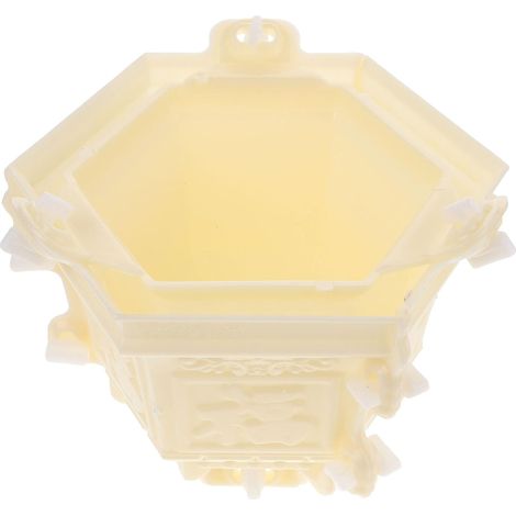 Moule à Pot de Fleurs Béton Hexagonal Extra Large Forme Spécifique pour Plante Extérieure et Intérieure Résistant et Facile à Démouler pour DIY Jardin Décoratif (1/5)