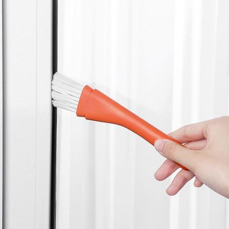BelleRise – Rillenbürste – 19 × 5 cm – Fenster- und Fensterbankreinigung – Leichtes Kunststoffmaterial (1/5)