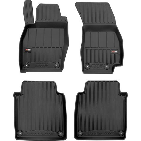 OMAC Tapis de Sol Caoutchouc pour Audi A8 S8 D5 Long 2017-2025 4Pcs Noir Premium (1/5)