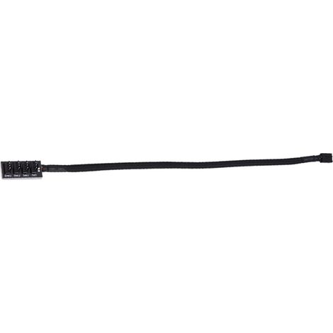 Adaptador de cable divisor de alimentación múltiple de 4 pines para ventiladores de gabinetes de computadora/CPU