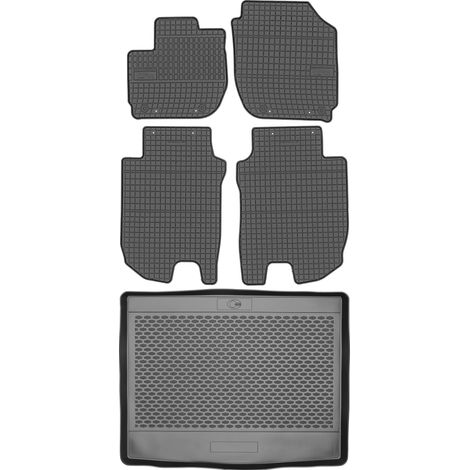 Juego de alfombrillas de goma para coche y alfombrilla para maletero para el SUV Honda HR-V II de 2015 (1/5)