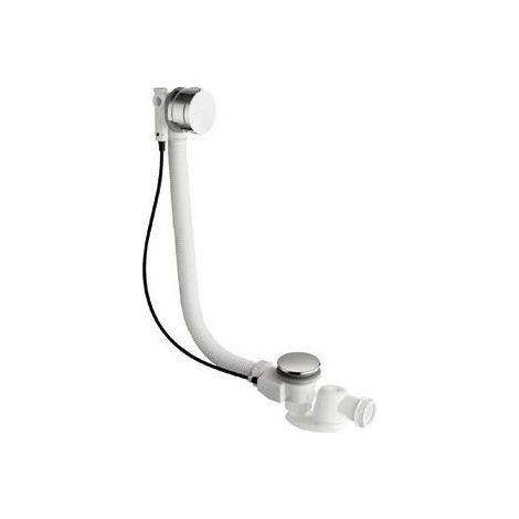 Vidage pour baignoire avec remplissage par trop-plein 57 cm CHROME - CRISTINA ONDYNA VE65751 (1/5)