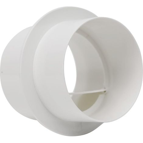 Clapet anti-retour en PVC efficace pour salles de bains et cuisines, conçu pour éviter les courants d'air (80 mm) (1/4)