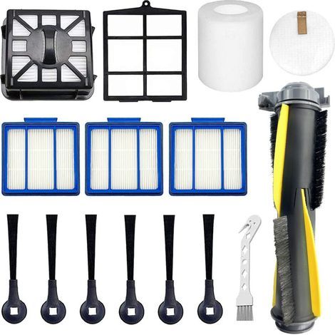 14 pièces pièces de rechange pour IQ RV1001AE RV101 accessoires de base autonettoyante pour filtre en feutre mousse pour aspirateur robot (1/5)