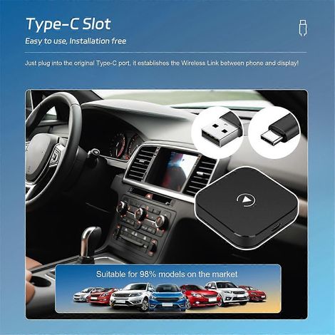 Adaptateur CarPlay sans fil pour CarPlay filaire d'origine (1/4)