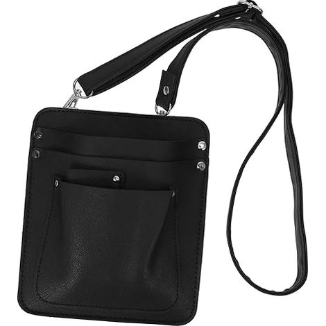 Estuche de herramientas de floristería de cuero sintético para tijeras de flores y herramientas de jardinería: práctico estuche de transporte para arreglos florales y cuidado de las flores.