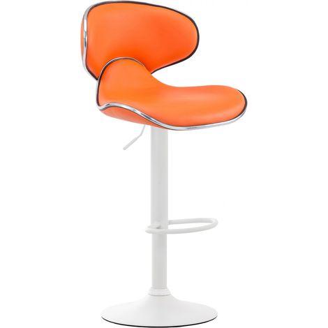 Barhocker Las Vegas V2 orange weiß (1/5)
