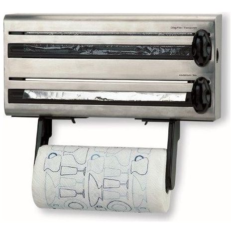 Portarrollo Cocina Triple Inox Lacor