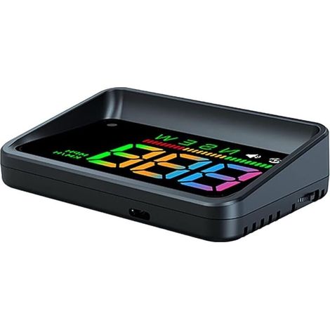 Head-Up Display for Cars, HUD H4, GPS Speedometer, Premier Large Font Colorful Digital Speedometer with Speed (1/5)