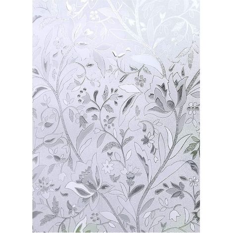 Film adhésif décoratif 3D dépoli pour vitres - Protection anti-UV (1/5)