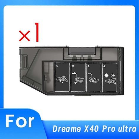 Pour X40 Pro Ultra Dust Box Robot Aspirateur Accessoires pièce détachée Trash Dust Bo (1/5)