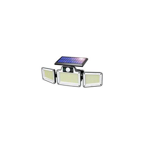 Projecteur de sécurité extérieur avec détecteur de mouvement, alimentation solaire, indice d'étanchéité IP65, (1/5)