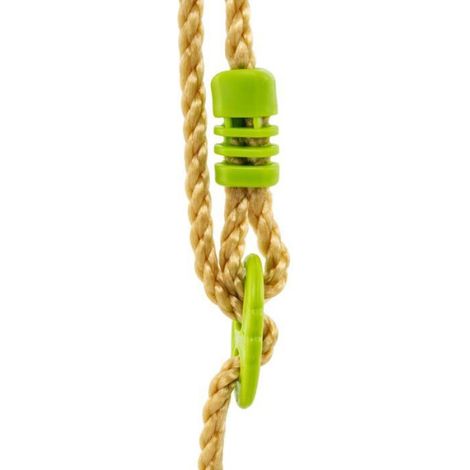 Balançoire Pour Portique - Plastique Nylon - Hauteur Réglable 190-250 Cm - Vert - 1 Unité (1/4)