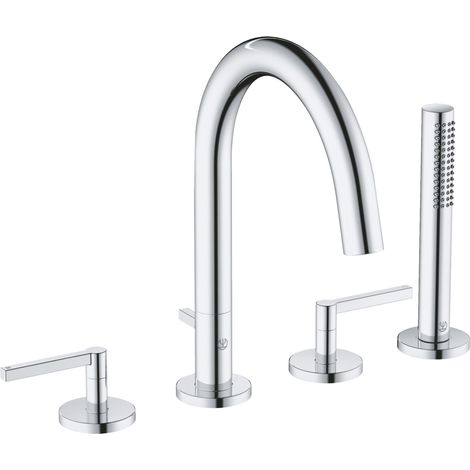 KLUDI NOVA FONTE PURISTIC Wannenfüll- und Brausearmatur, (1/3)