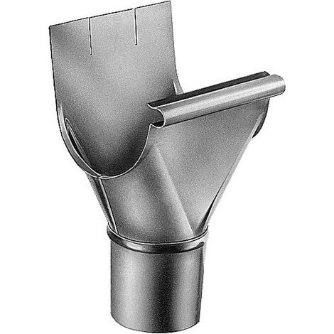 Naissance agrafable Zinc naturel - Ø100m Ht190 mm