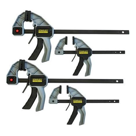 JUEGO DE ABRAZADERAS AUTOMÁTICAS STANLEY FATMAX 4 uds (1/2)