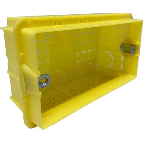 5 Cassette da incasso 504 scatole combinate da muro 4 posti con inserti in ferro zincato IP40 (1/4)