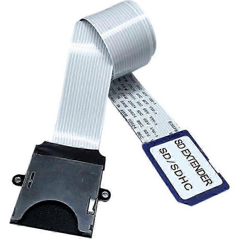 Câble d'extension pour carte SD vers SD, adaptateur de lecture de carte, rallonge flexible - SD vers carte mémoire SD/SDHC/SDXC (1/5)
