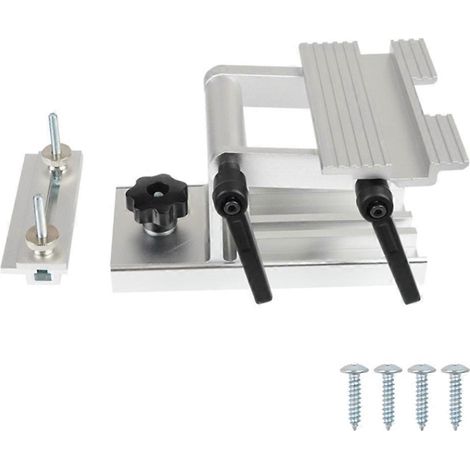 Hochwertige, professionelle Schärfvorrichtung aus silberfarbener Aluminiumlegierung (1/5)
