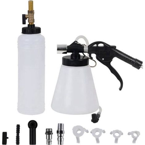 1Ensemble Outil De Remplacement De Liquide De Frein De Voiture Ensemble D'Équipement D'Huile De Purge Drainé Par Fluide De Frein De (1/4)