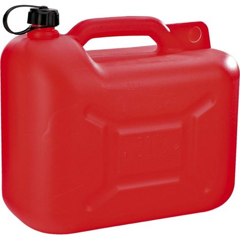 Jerrycan plastique 20 litres – Capacité 20L – Matériau plastique robuste – Pour stockage eau et liquides divers – (1/4)