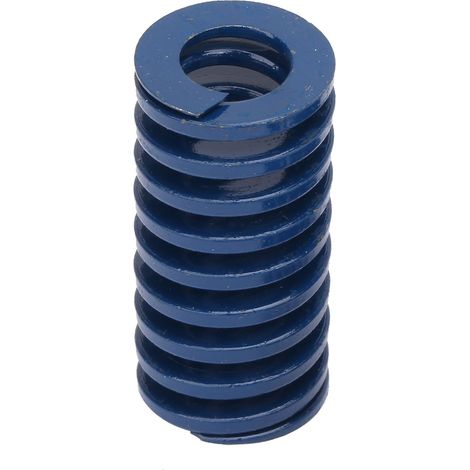 2 ressorts bleus à charge légère OD 22mm ID 11mm pour moule, TL2250mm, jeu de 2 pièces, ressort de compression haute précision (1/5)