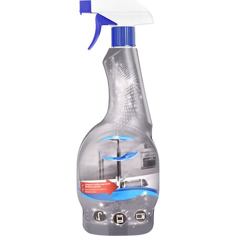 Décapant Anti-Rouille pour Robinet et Pommeau de Douche, Nettoyant Inox 550ml