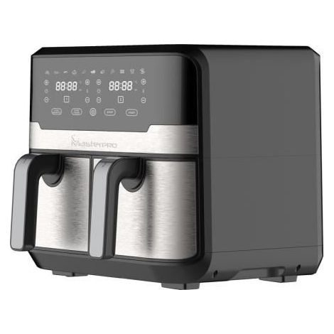 Freidora sin Aceite - Masterpro - Rocket Duo 900 - 9 L - 2400 W - Pantalla LED (1/4)