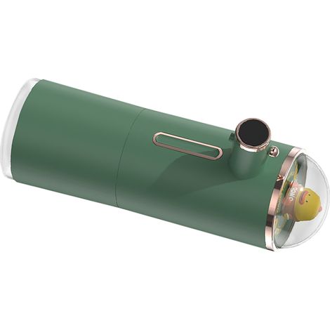 Distributeur de savon mousse automatique, mignon, intelligent, à capteur infrarouge, étanche, rechargeable, sans contact, vert