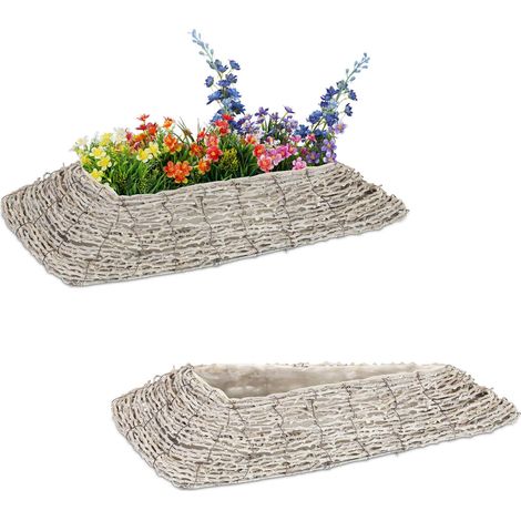 Vaso da fiori triangolare - set da 2 8