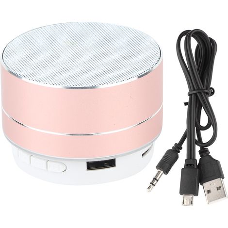Enceinte Bluetooth A10 Métal Sans Fil avec Subwoofer pour Téléphone et Ordinateur (1/5)