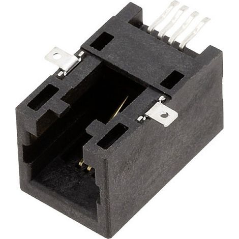 encitech RJJU-44-141-E3H-007 3253-0005-02 Buchse, Einbau horizontal Polzahl Sensoren 4P4C 1 St. (1/4)