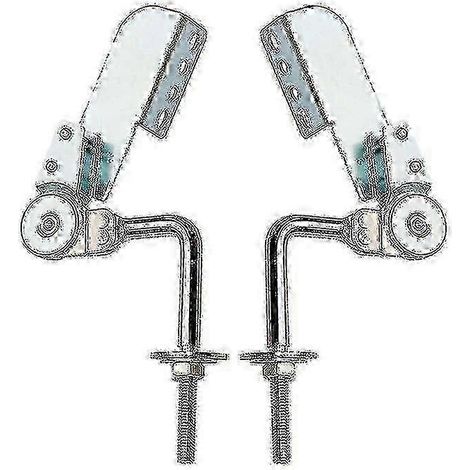 Charnières d'appui-tête de canapé, réglables en hauteur et en angle, ensemble de deux pièces, accessoires de réglage de 90 à 195 degrés. (1/4)