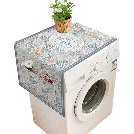 1 housse de protection pour appareils électroménagers, coton mélangé, motif fleuri, dimensions variées, usage cuisine et décoration saisonnière (1/5)
